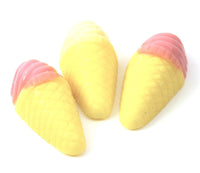 White & Pink Ice Cream