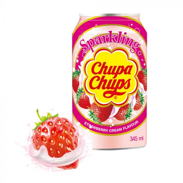 Chupa Chups Sparkling Strawberry Cream